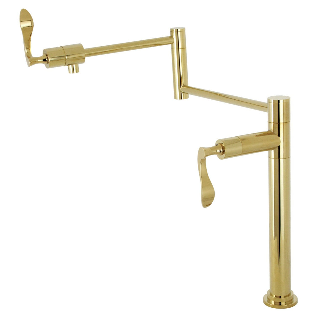 Century Two-Handle 1-Hole Deck Mount Pot Filler Faucet