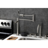 Century Two-Handle 1-Hole Deck Mount Pot Filler Faucet
