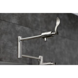 Century Two-Handle 1-Hole Deck Mount Pot Filler Faucet