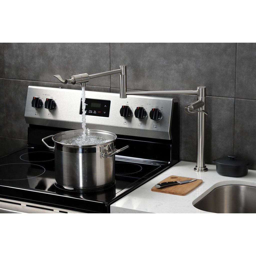 Century Two-Handle 1-Hole Deck Mount Pot Filler Faucet