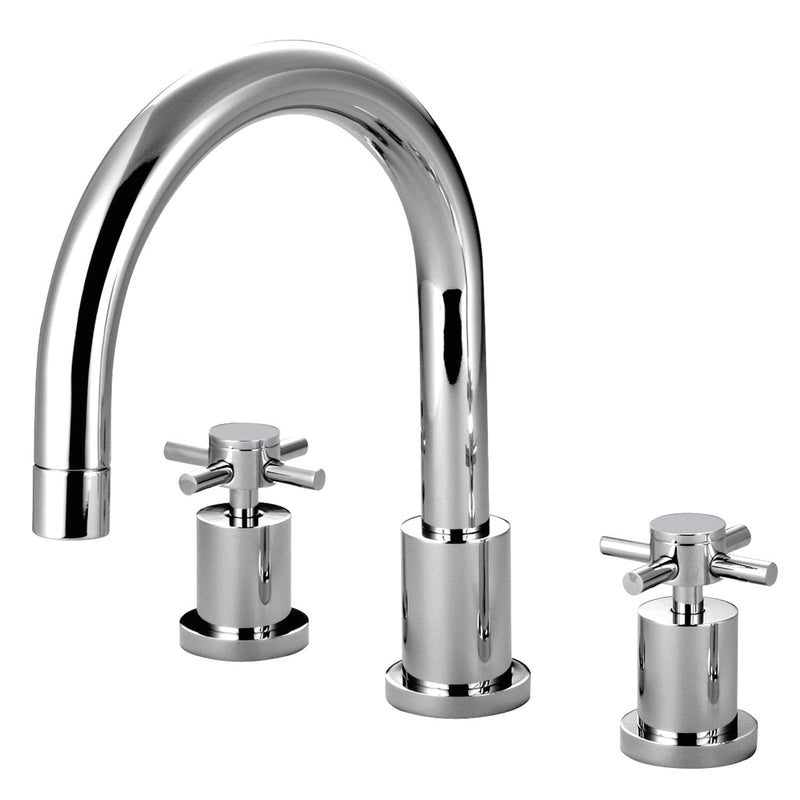 Concord Two-Handle 3-Hole Deck Mount Roman Tub Faucet