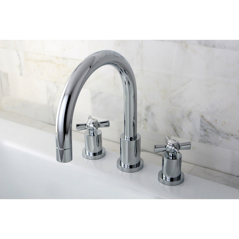 Millennium Two-Handle 3-Hole Deck Mount Roman Tub Faucet