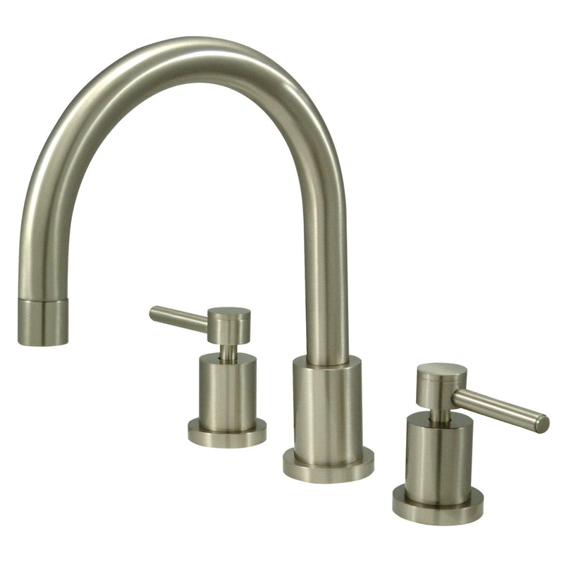 Concord Two-Handle 3-Hole Deck Mount Roman Tub Faucet