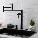 Concord Two-Handle 1-Hole Deck Mount Pot Filler Faucet