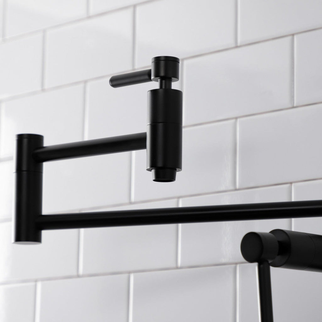 Concord Two-Handle 1-Hole Deck Mount Pot Filler Faucet