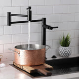 Concord Two-Handle 1-Hole Deck Mount Pot Filler Faucet