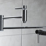 Concord Two-Handle 1-Hole Deck Mount Pot Filler Faucet