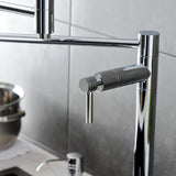 Concord Two-Handle 1-Hole Deck Mount Pot Filler Faucet