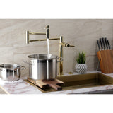 Concord Two-Handle 1-Hole Deck Mount Pot Filler Faucet
