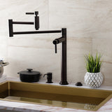 Concord Two-Handle 1-Hole Deck Mount Pot Filler Faucet