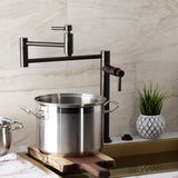 Concord Two-Handle 1-Hole Deck Mount Pot Filler Faucet
