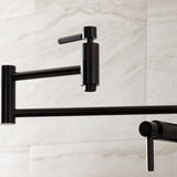 Concord Two-Handle 1-Hole Deck Mount Pot Filler Faucet