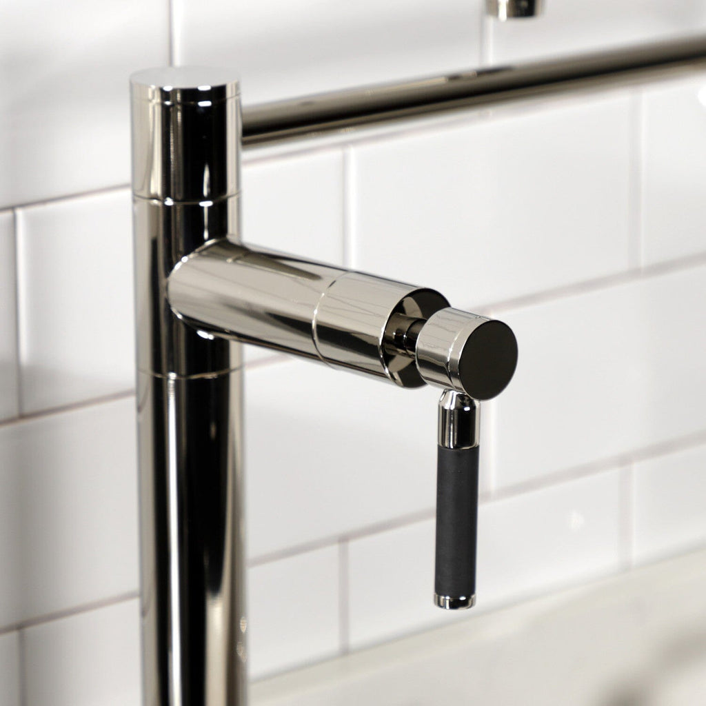Kaiser Two-Handle 1-Hole Deck Mount Pot Filler Faucet