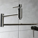 Concord Two-Handle 1-Hole Deck Mount Pot Filler Faucet