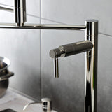 Concord Two-Handle 1-Hole Deck Mount Pot Filler Faucet