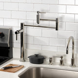 Concord Two-Handle 1-Hole Deck Mount Pot Filler Faucet