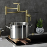 Concord Two-Handle 1-Hole Deck Mount Pot Filler Faucet
