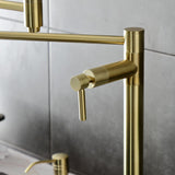 Concord Two-Handle 1-Hole Deck Mount Pot Filler Faucet