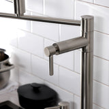 Concord Two-Handle 1-Hole Deck Mount Pot Filler Faucet