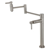 Concord Two-Handle 1-Hole Deck Mount Pot Filler Faucet