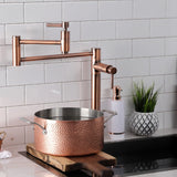 Concord Two-Handle 1-Hole Deck Mount Pot Filler Faucet