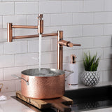 Concord Two-Handle 1-Hole Deck Mount Pot Filler Faucet