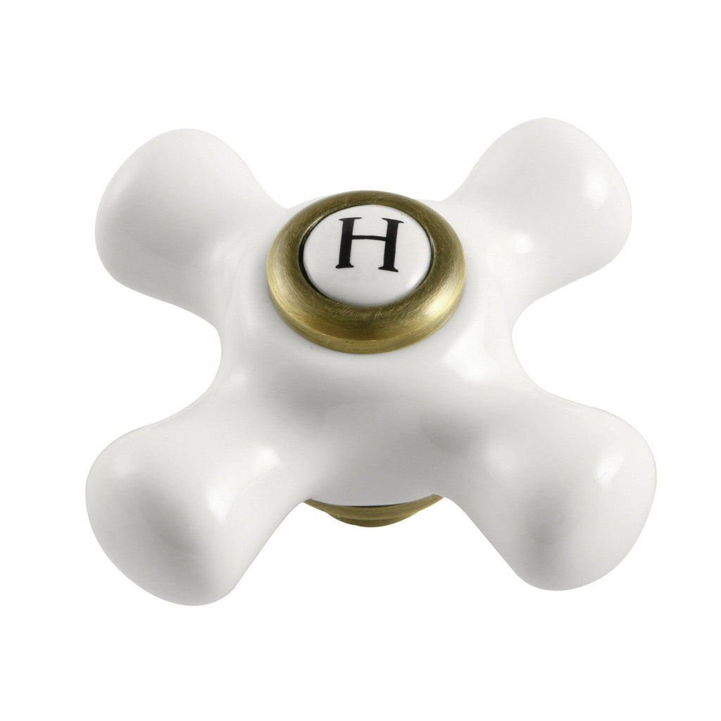 Kingston Porcelain Cross Handle (Hot Side)