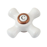 Kingston Porcelain Cross Handle (Cold Side)