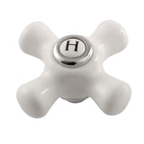 Kingston Porcelain Cross Handle (Hot Side)