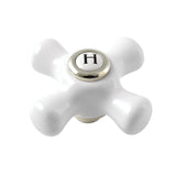 Kingston Porcelain Cross Handle (Hot Side)