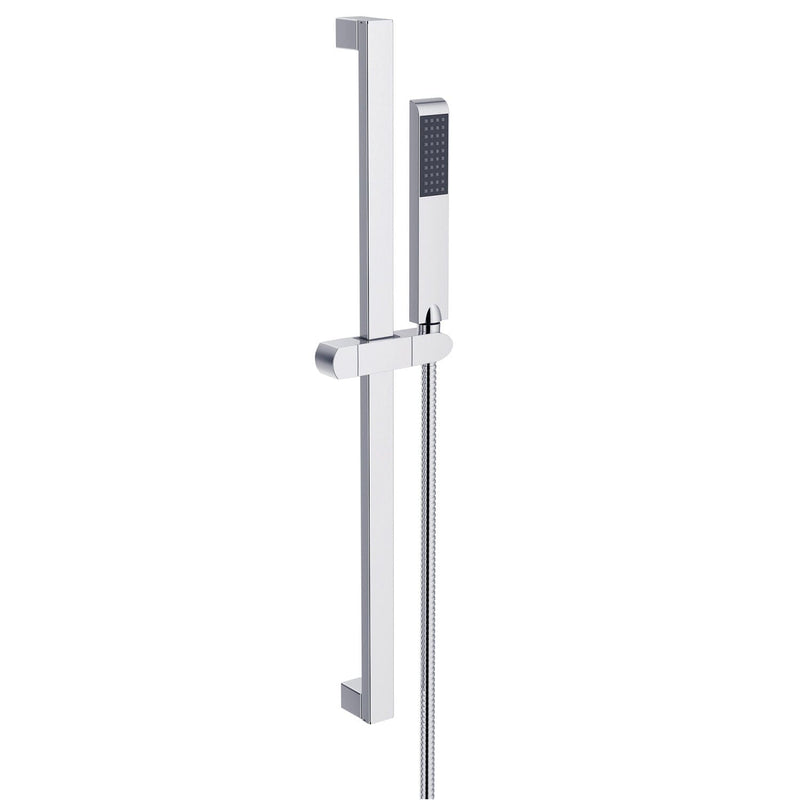 Vilbosch 24-Inch Stainless Steel Shower Slide Bar with Hand Shower and Holder