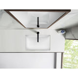 Courtyard 18-1/4 Inch Ceramic Rectangular Undermount Bathroom Sink