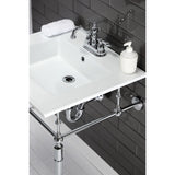 Continental 25-Inch Ceramic Vanity Sink Top