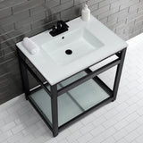 Continental 31-Inch Ceramic Vanity Sink Top