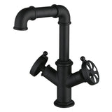 Belknap Two-Handle 1-Hole Bathroom Faucet with Push Pop-Up Drain