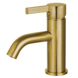 Continental One-Handle 1-Hole Bathroom Faucet with Push Pop-Up Drain