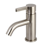 Continental One-Handle 1-Hole Bathroom Faucet with Push Pop-Up Drain