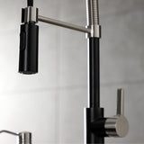 Continental Single-Handle 1-Hole Deck Mount Pre-Rinse Kitchen Faucet