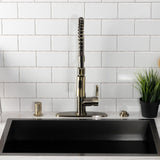 Continental Single-Handle 1-Hole Deck Mount Pre-Rinse Kitchen Faucet