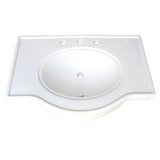 Templeton 31-Inch Ceramic Console Sink (8-Inch, 3-Hole)