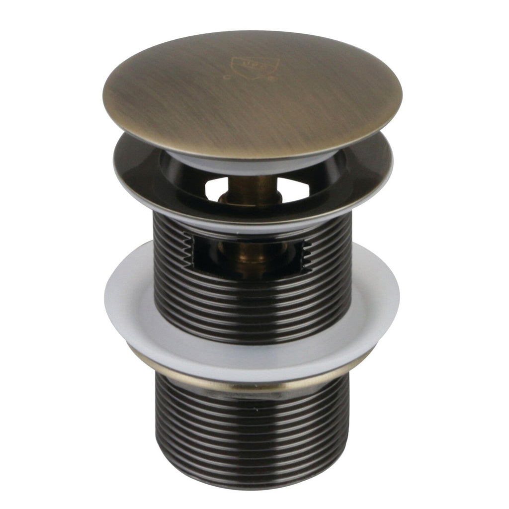 Trimscape Brass Toe Touch Tub Drain Shoe with Overflow