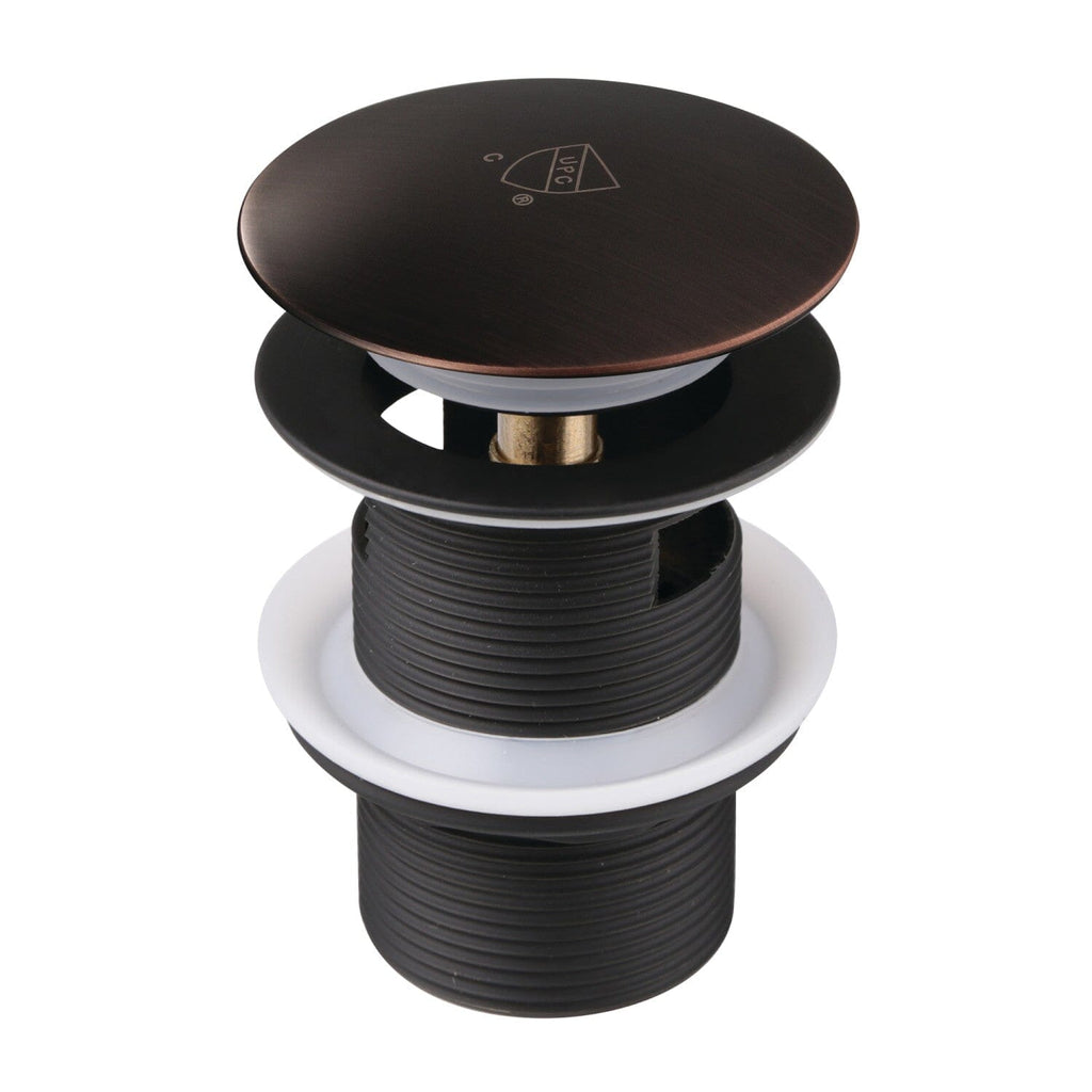 Trimscape Brass Toe Touch Tub Drain Shoe with Overflow