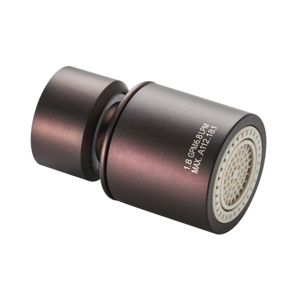 Spindrift Dual-function 1.8 GPM Female Aerator, 55/64"-27 UNS