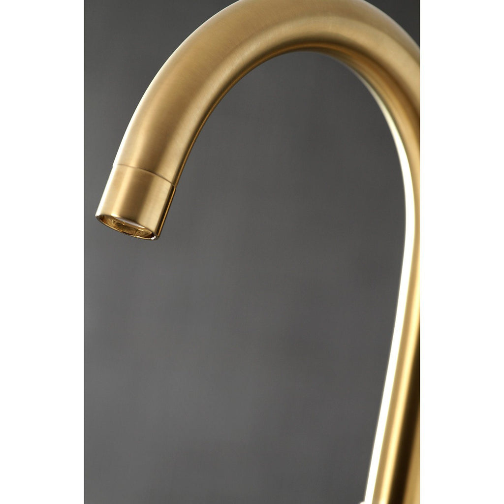 Concord Three-Handle 2-Hole Deck-Mount Clawfoot Tub Faucet with Hand Shower
