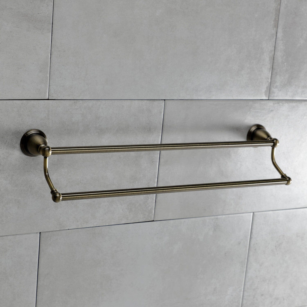 Heritage 24-Inch Double Towel Bar