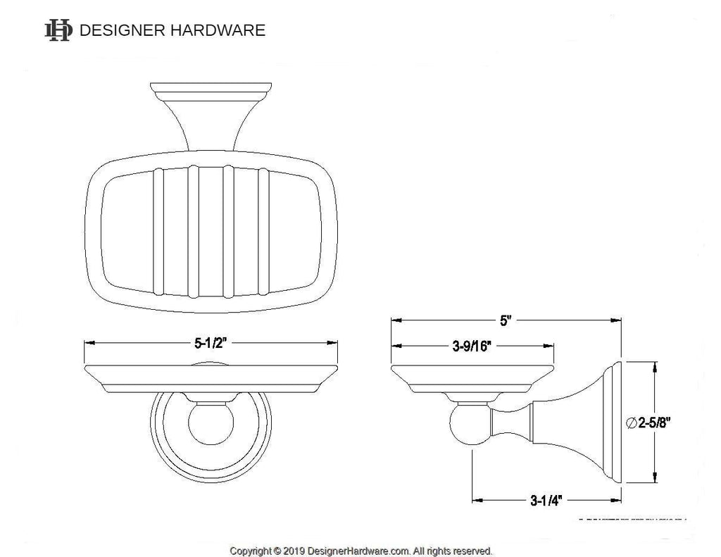 Governor Wall Mount Soap Dish Holder