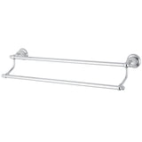 English Vintage 24-Inch Double Towel Bar