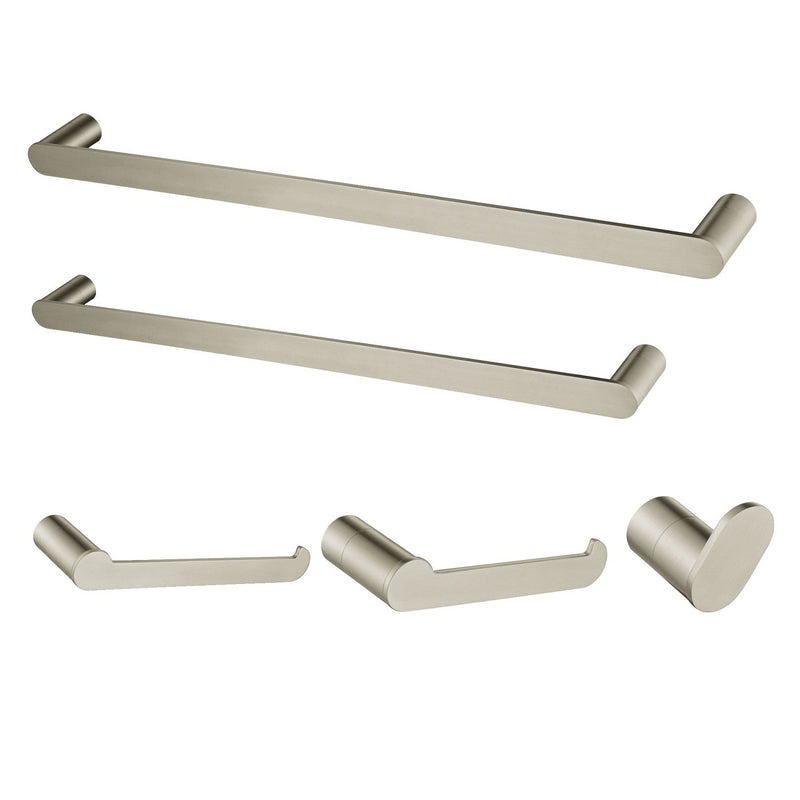 Dessau 5-Piece 18-Inch and 24-Inch Towel Bars Bathroom Accessory Set