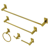 Continental 5-Piece 18-Inch and 24-Inch Towel Bars Bathroom Accessory Set