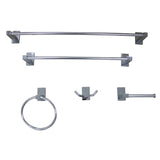 Continental 5-Piece Bathroom Hardware Set